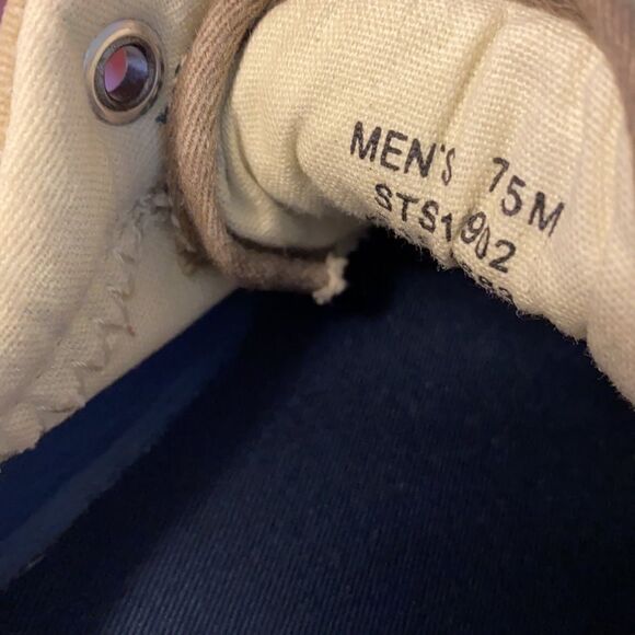 Sperry Salt Wash Sz 7.5 Chino Sneakers - Picture 12 of 14